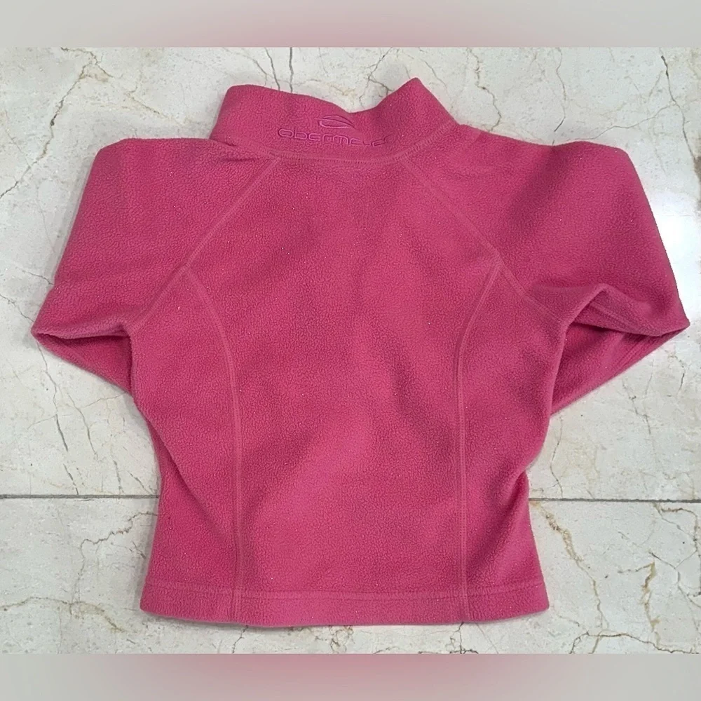 Obermeyer girl pink sparkly sweater pink‎ size S